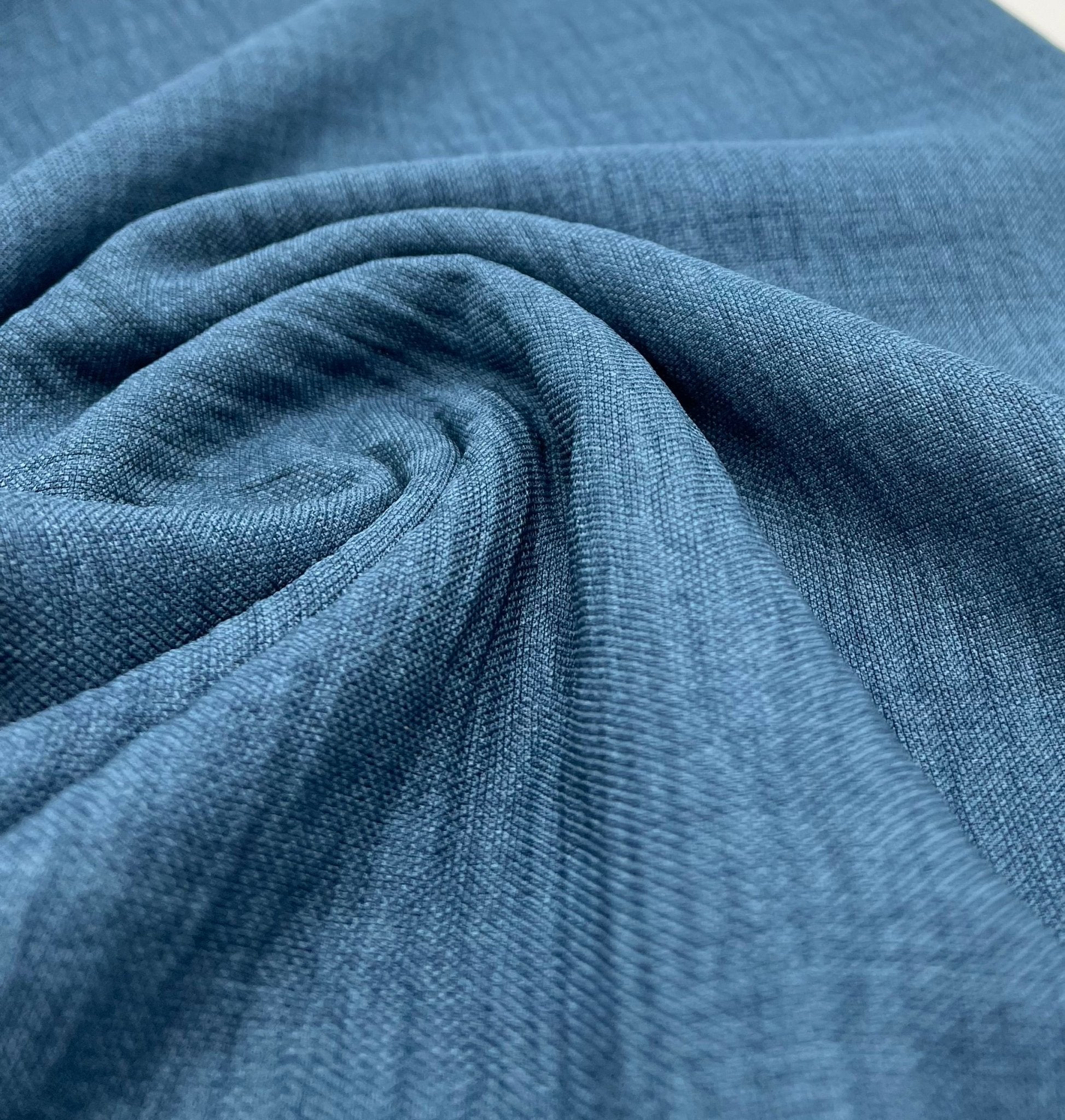 Denim Polyester Linen Non Stretch Fabric - T9 Fabrics